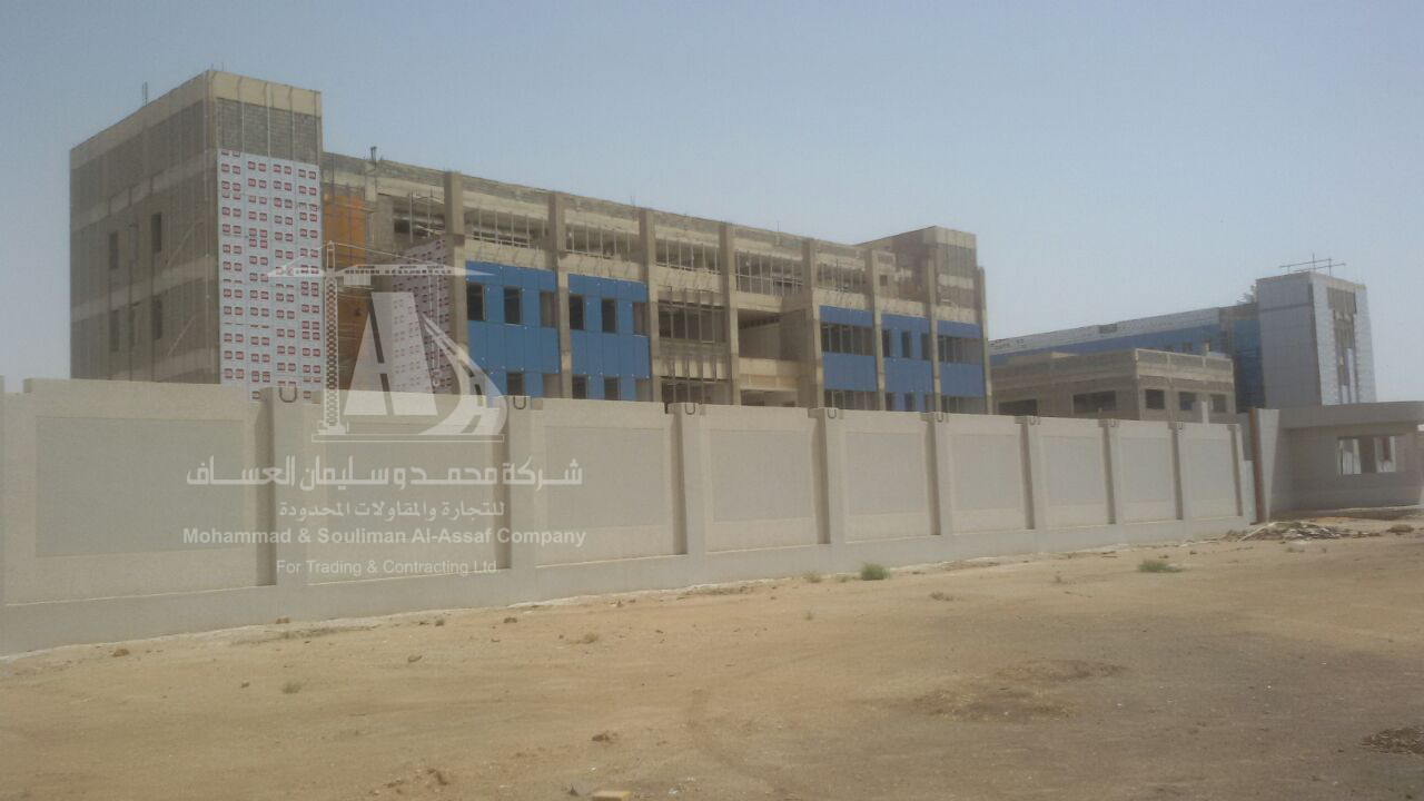 Construction of the Department of Education (Girls) in Al-Moznb