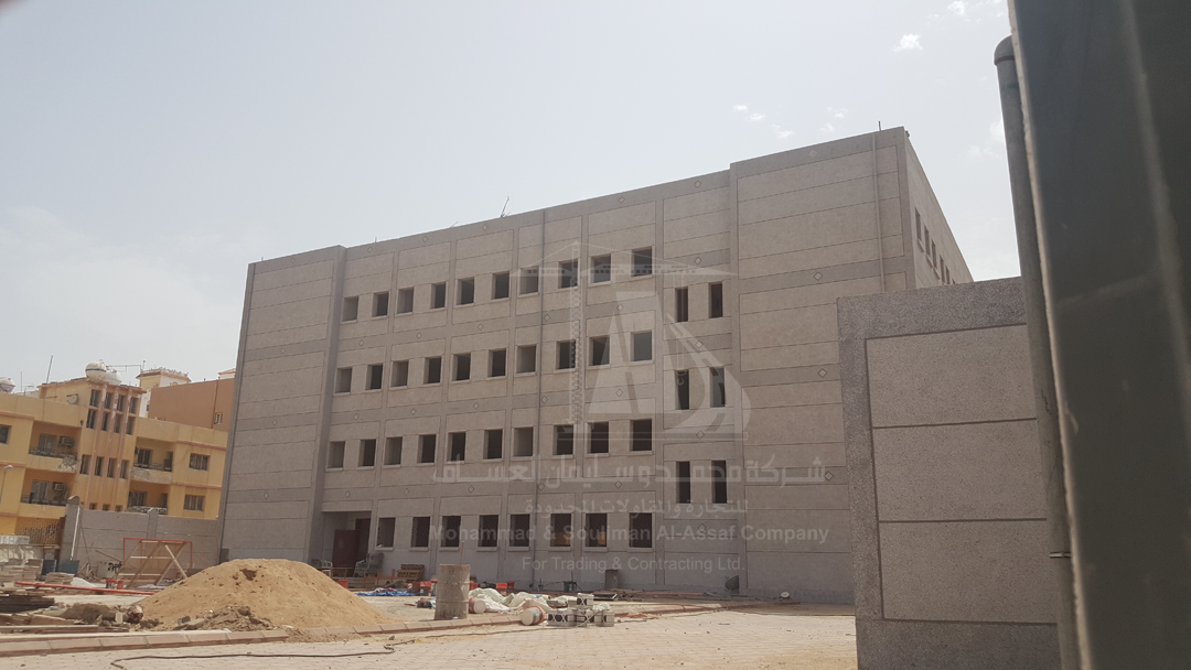 construction of secondary school in Ibn Katheer district Jeddah